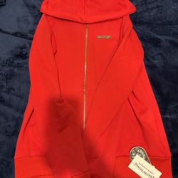 Chrome Heart Red Hoddie