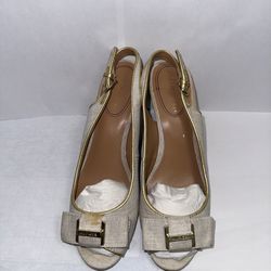 Tommy Hilfiger Twtaylan Wedge Sandals Women's Size 6M