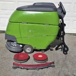 Floor Scrubber Machine. TENNANT T5.26"FREE Del.hablo Esp