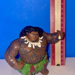 Disney Maui Demi God Moana Figure PVC Cake Topper Collectible Film Character