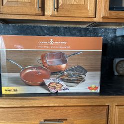 Copper Chef Pro 7-Piece Cookware NEW