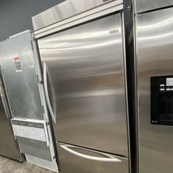 Kitchen Aid Built In Bottom Freezer 36 Inch Refrigerator 