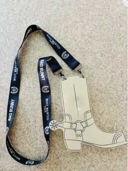 Bad Bunny Most Wanted Tour 2024 LED Cowboy Boot Exclusive