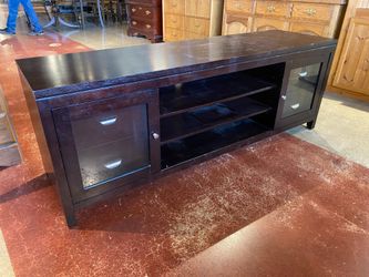 ABBYSON Clarkston Solid Wood 72 Inch TV Console