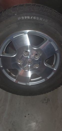 Toyota Rims And Tires 18