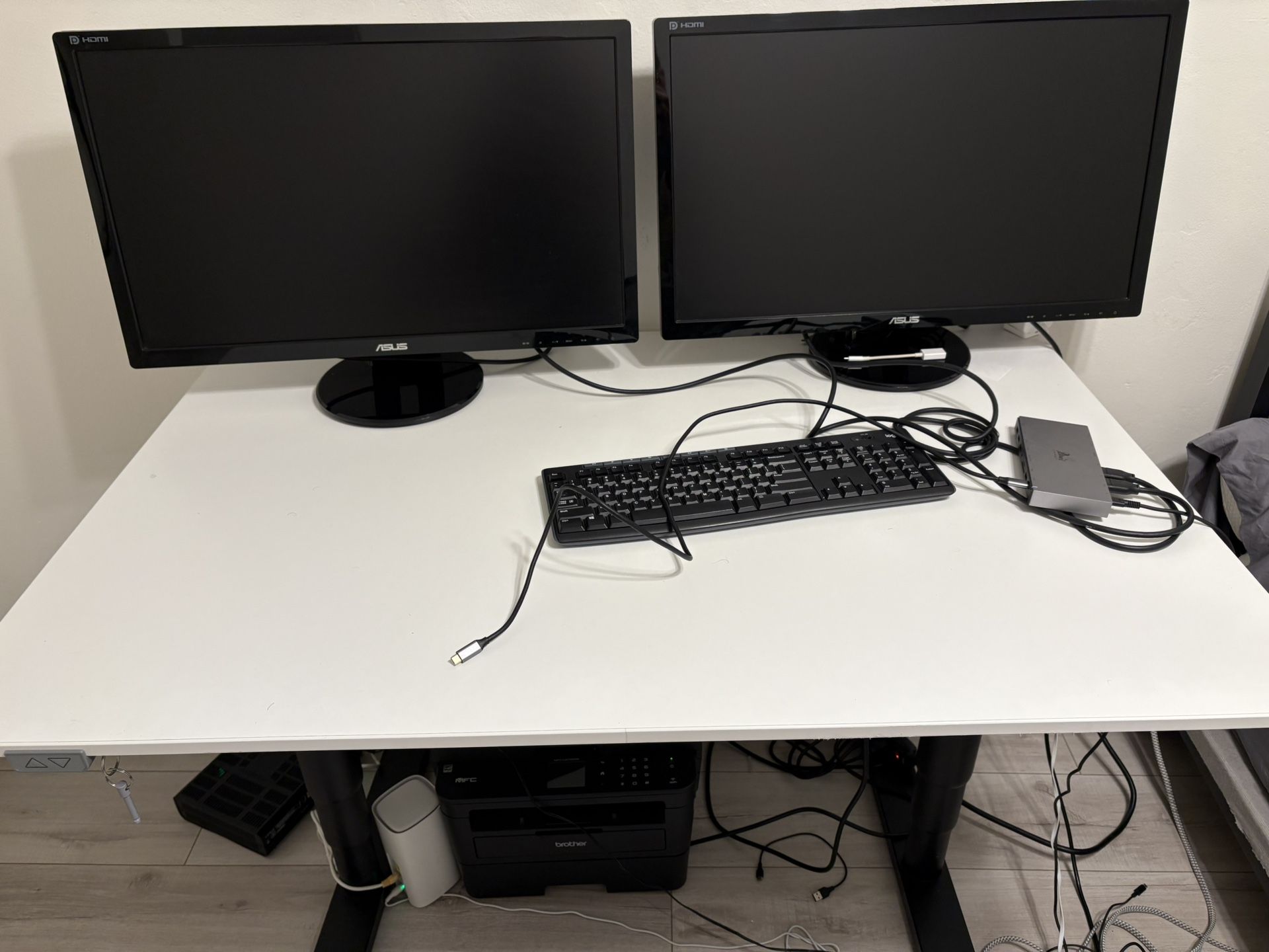 Standing Desk Only Available For Immediate Pickup And Dresser.
