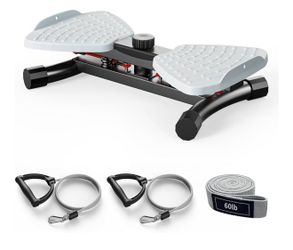 Waist Twister Ab Machine – Core Trainer with Resistance Bands - New