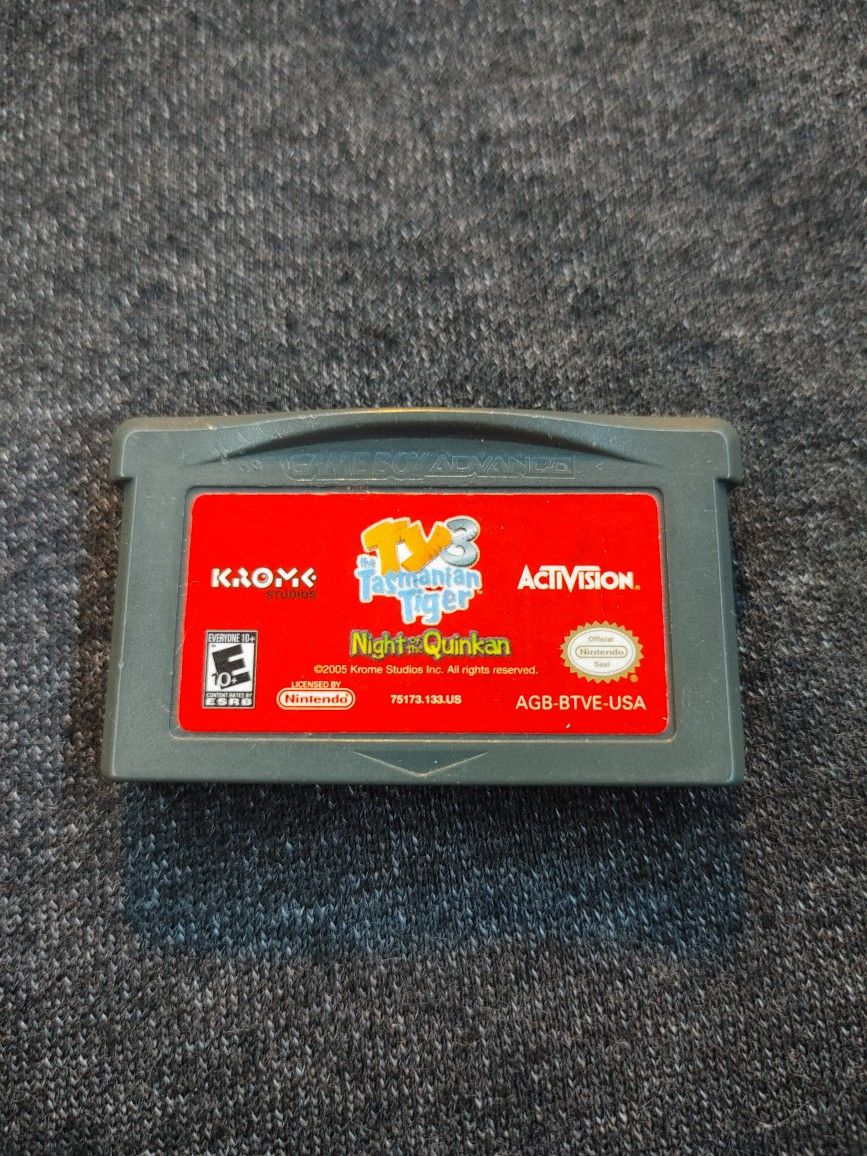 Ty The Tasmanian Tiger 3 Night Of The Quinkan (GBA)