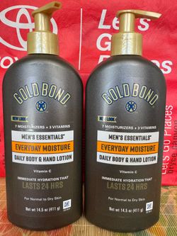 Gold bond everyday moisture body and hand lotion