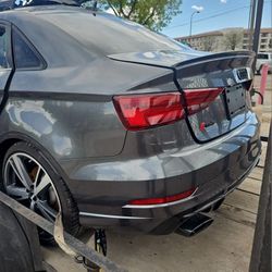 Audi RS3 bumper, tailights, trunk