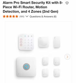 Ring Alarm Pro Smart Security Kit 8-Piece 2nd Gen