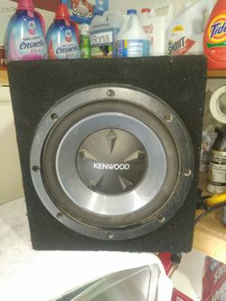 Kenwood subwoofer 12"