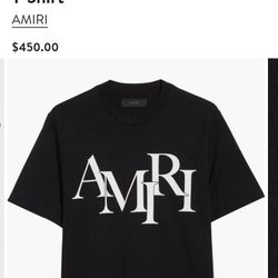 AMIRI T-SHIRT 