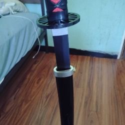 Fake Wood Sword From Anime Called Demon Slayer