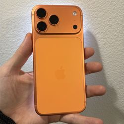 Apple iPhone 17 pro max 256gb orange no sim restrictions unlock new 7 cycle count