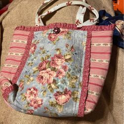 hand made tote purse