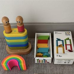Kids Toy  Tegu | Dëna | Rainbow | PlanToys