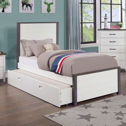 Twin Bed Frame W/ Trundle 