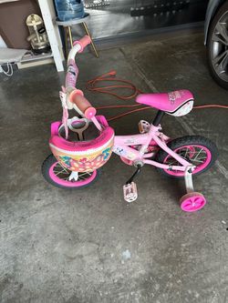 Minnie Mouse Kids Bike with Training Wheels