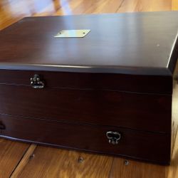 Reed & Barton Silversmith Jewelry Box