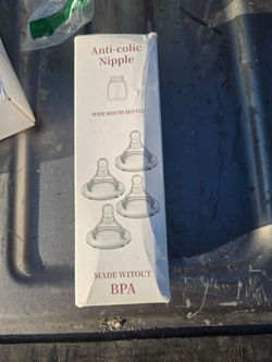 Nipples for Bottles size Small - NEW