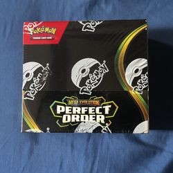 Perfect Order Booster Box Brand New Sealed In Original Plastic