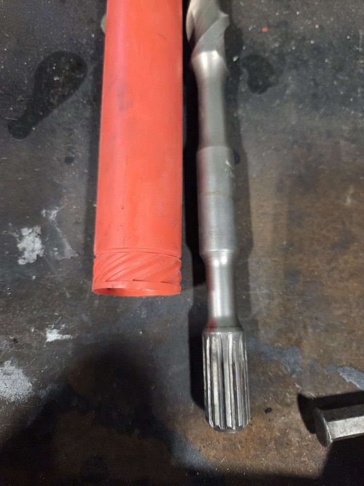 Roto Hammer 1" Spline Bit Used
