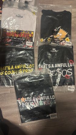 Awful lot of cough syrup shirts