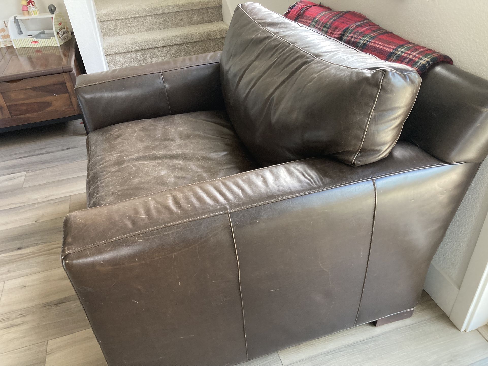 Comfortable Crate and Barrel Armchair