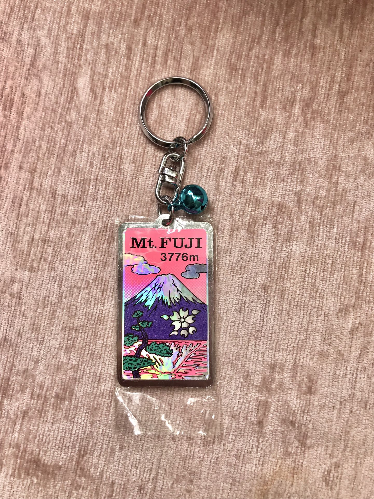 Mt.Fuji 3776m Colorful Keychain