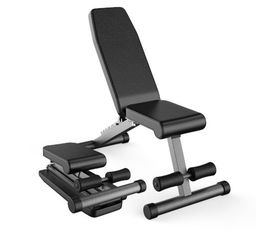 Finer Form Excel 5-in-1 Adjustable Weight Bench – Home Gym Workout Bench