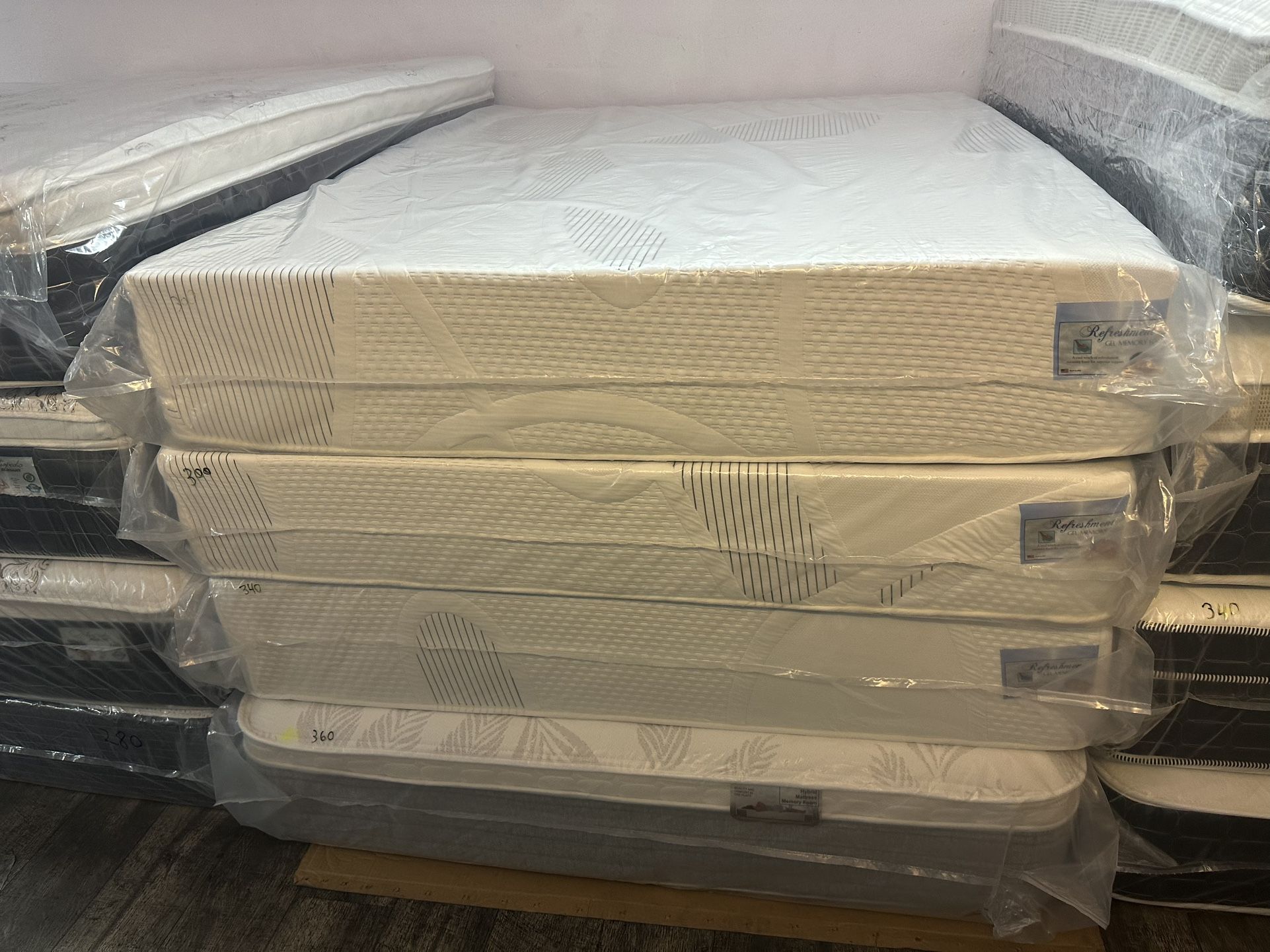 MATTRESSES start at $130