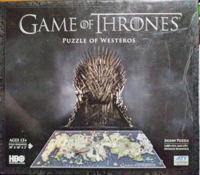 3D GAME OF THRONES PUZZLE