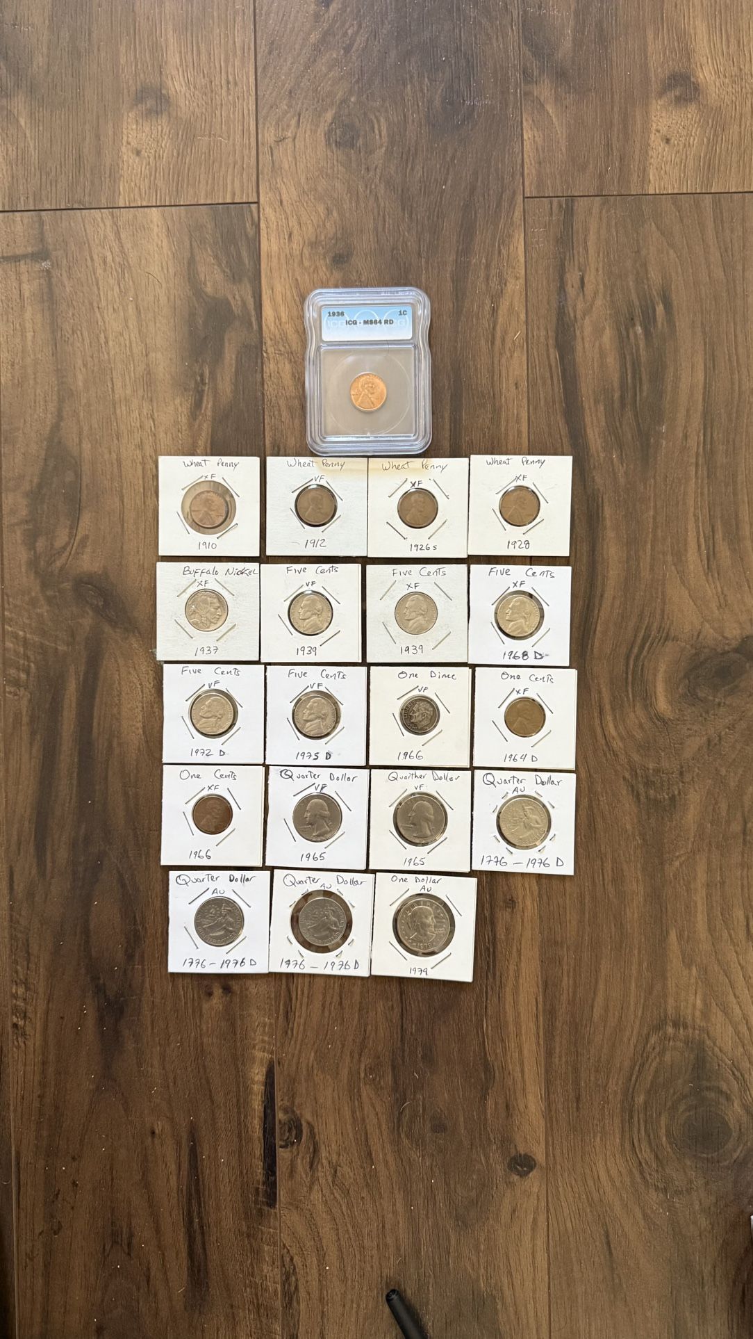 Lot 20 American Coins