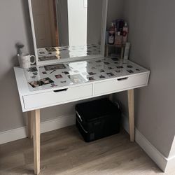White Vanity