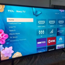 SMART  TV   TCL   55"  4K  LED  HDR10  CON  DISNEY  PLUS   AND   APPLE   TV  FULL  UHD  2160p🟥 ( NEGOTIABLE  )🟩  FREE   DELIVERY 🟪