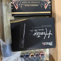 Tattoo Gun Kit, Kiss Of Dragon Wireless Machine 