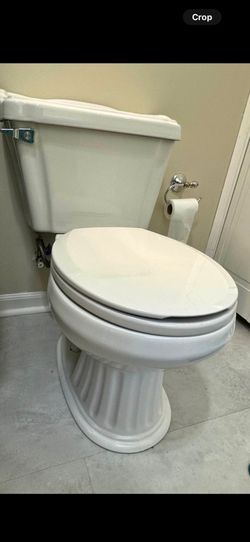 Toilet Vintage Mancesa With Extra Tank