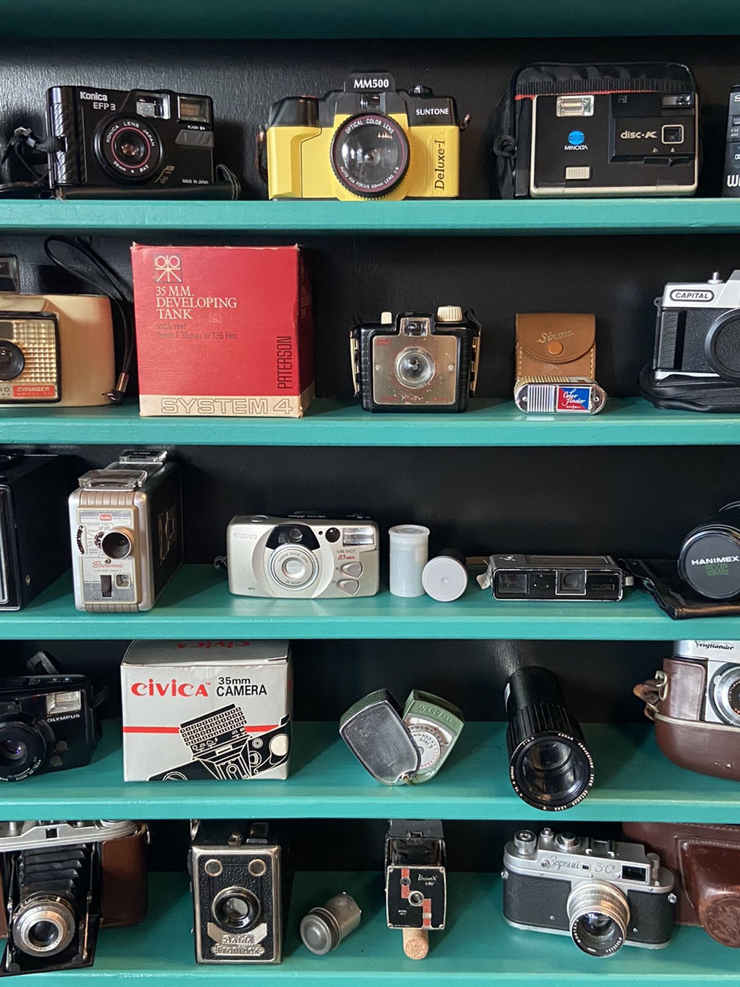 Vintage Cameras And Photography Equipment