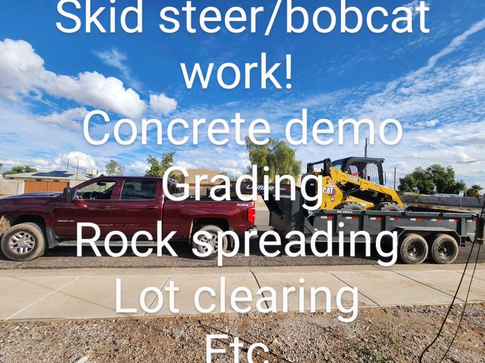 Skid Steer Bobcat