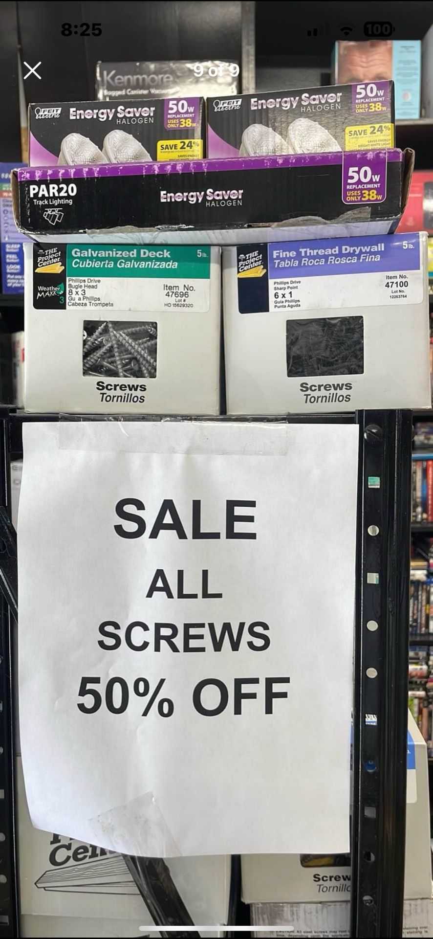Screws /nails Multiple Types And Sizes