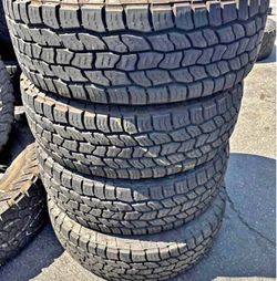 275/70/18 cooper set de Tires com 80% de vids las 4