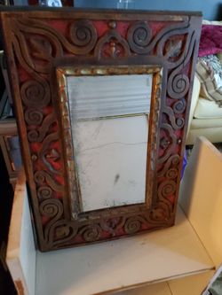 Beautiful Antique Hanging Mirror