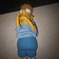 Dan dee  bart Simpson plush toy new 
