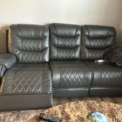 Leather Couch