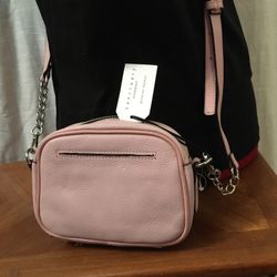 Sanctuary Hand Bag, Color Pink Leather 