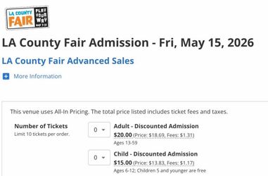 LA County Fait Tickets