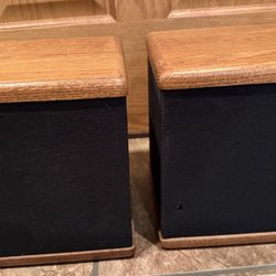 vintage DCM Half Time Bookshelf Speakers