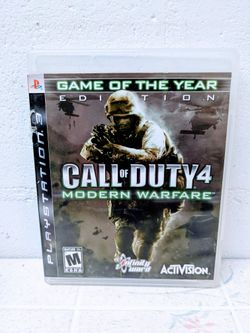 Call Of Duty Modern Warfare 4 GOTY Playstation 3 PS3 