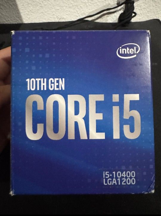 intel Core i5-10400 CPU Processor 6 Cores - 12 Threads - LGA1200 + Stock Cooler